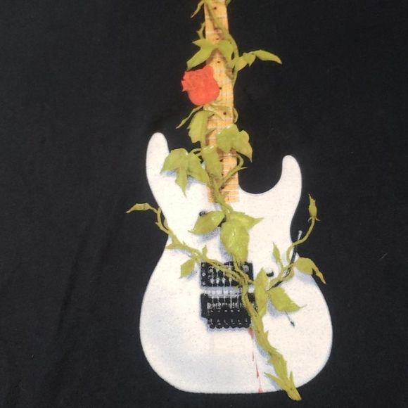 Trans-Siberian Orchestra Guitar Rose T-Shirt L - Picture 3 of 7